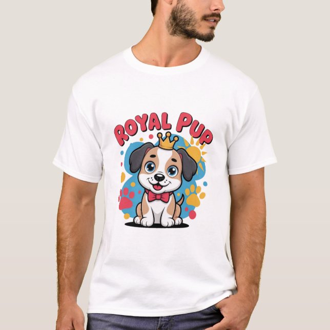 Cute Puppy Lover T-Shirt | Adorable Dog Shirt Gift (Framsida)