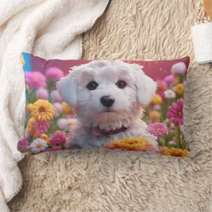 Cute Puppy - Lumbarkudde