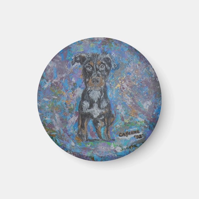 Cute Puppy Magnet (Framsidan)