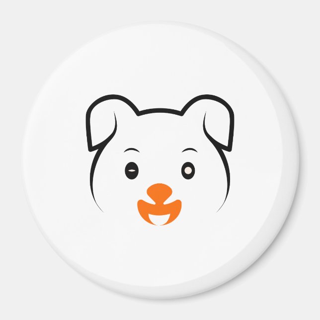 Cute Puppy Magnet (Framsidan)