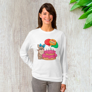 Cute Puppy med ballonger och kummel från grattis p T Shirt