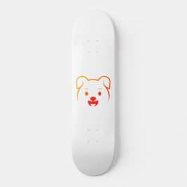 Cute Puppy Mini Skateboard Bräda 18,5 Cm