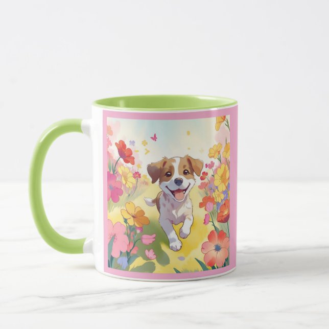 Cute Puppy Mugg (Vänster)