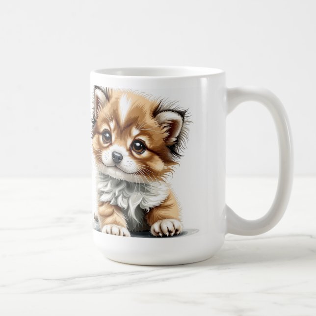 Cute Puppy Mugg kopp (Höger)