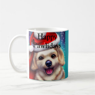 Cute Puppy Pawlidays Kaffemugg