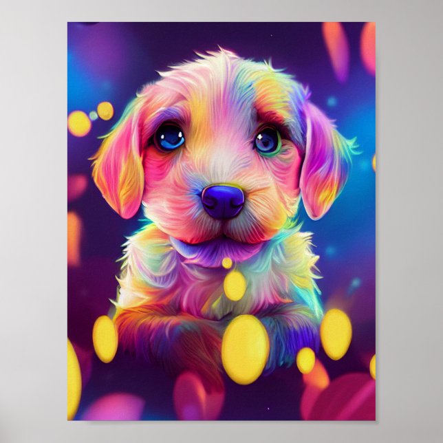 Cute Puppy Poster (Framsidan)