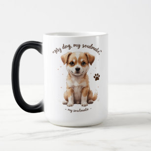 Cute Puppy Quote Morphing Mugg (15 oz)