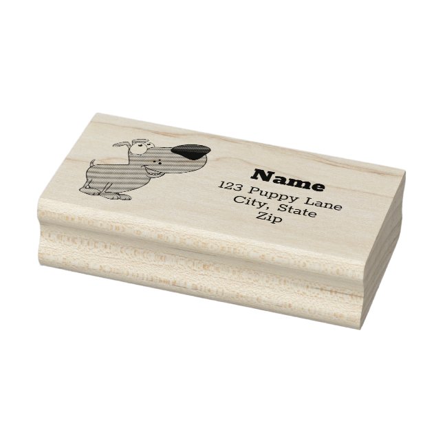 Cute Puppy Stämpel (Stämpel)