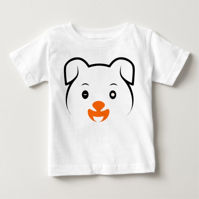 Cute Puppy T Shirt (Framsida)