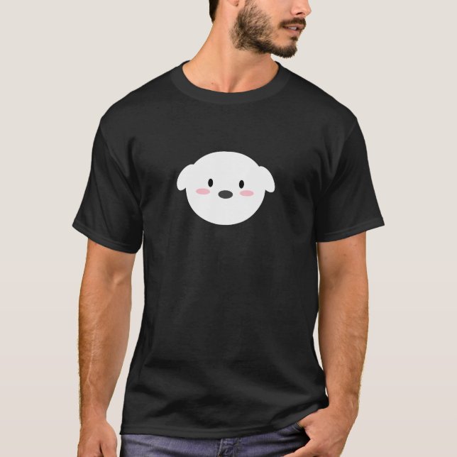 Cute Puppy T Shirt (Framsida)