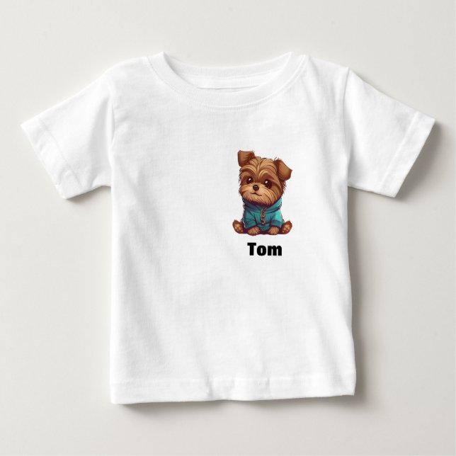 Cute Puppy t-shirts for kids (Framsida)