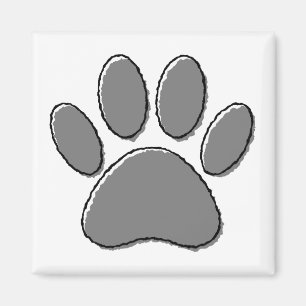 Cute Puppy Tass Teckning Magnet