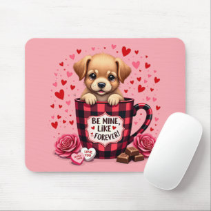 Cute Puppy Valentine Buffalo Play Aesthetic Mugg Musmatta