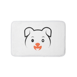 Cute Puppy Wink Badrumsmatta