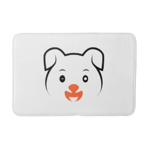Cute Puppy Wink Badrumsmatta