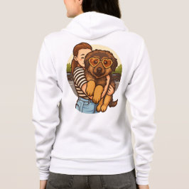 Cute Puppy with Heart Sunglasses  T Shirt