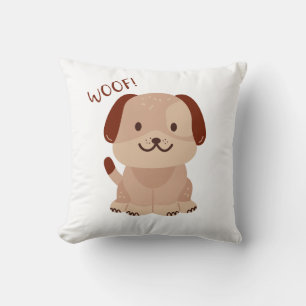 Cute Puppy - Woof Dekorativ kudde