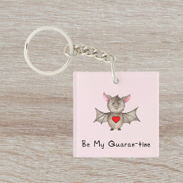 Cute Quarantine Valentine Pandemic Watercolor Flad