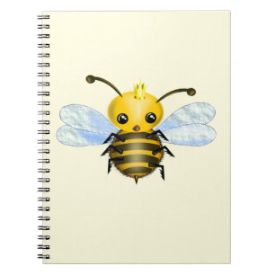 Cute Queen Bee Anteckningsbok