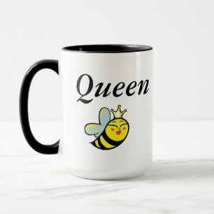 Cute Queen Bee Gift Kaffe koppar