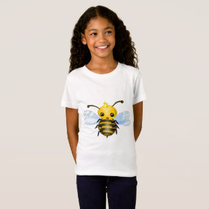 Cute Queen Bee - Söt - Välj/lägg till färg T Shirt