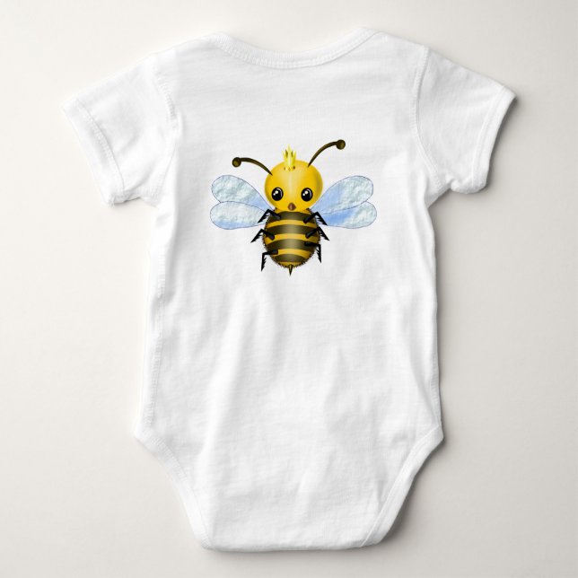 Cute Queen Bee T Shirt (Baksida)