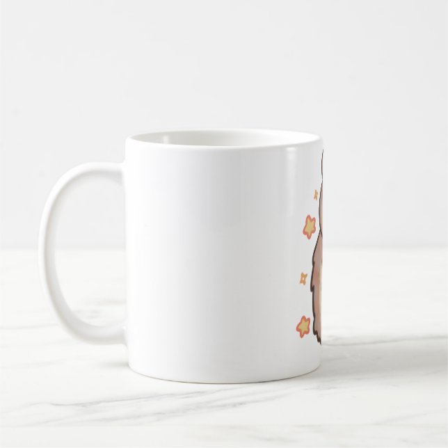 Cute quokka Delight � Cute Animal Art Kaffemugg (Vänster)
