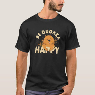 Cute Quokka Design Animal Favorite Wildlife Kärlek T Shirt