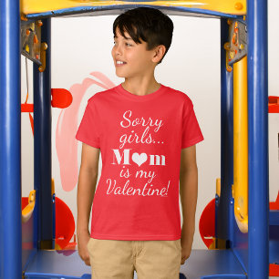 Cute Quote Boys Valentindagen Shirt Tröja