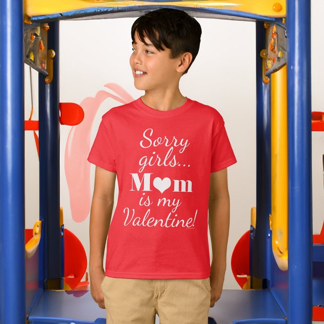 Cute Quote Boys Valentindagen Shirt Tröja (boys valentine shirt)