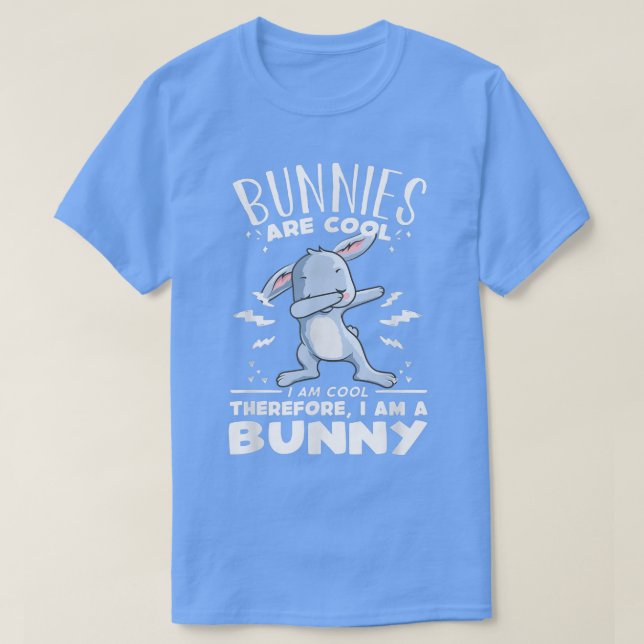 Cute Rabbit Älskare Graphic Women Manar Kids Bunny T Shirt (Design framsida)