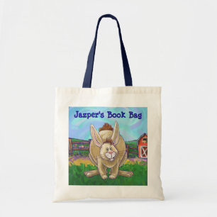 Cute Rabbit Animal Parad Bok Bag Tygkasse