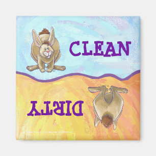 Cute Rabbit Animal Parad Magnet