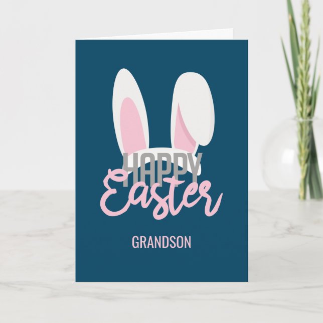 Cute Rabbit Helgkort (Framsida)