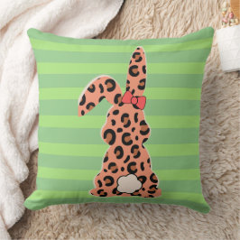 Cute Rabbit Leopard Kudde