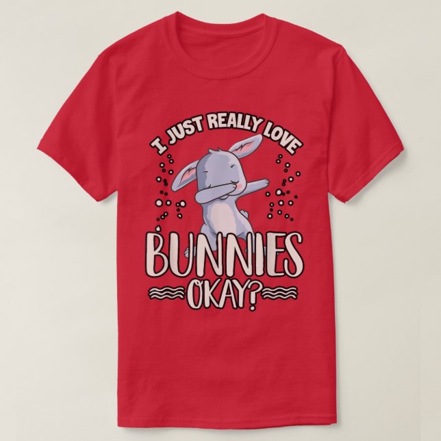 Cute Rabbit Lover Graphic Women Men Kids Bunny  T Shirt (Design framsida)