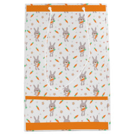 Cute Rabbit Orange Boy Girl