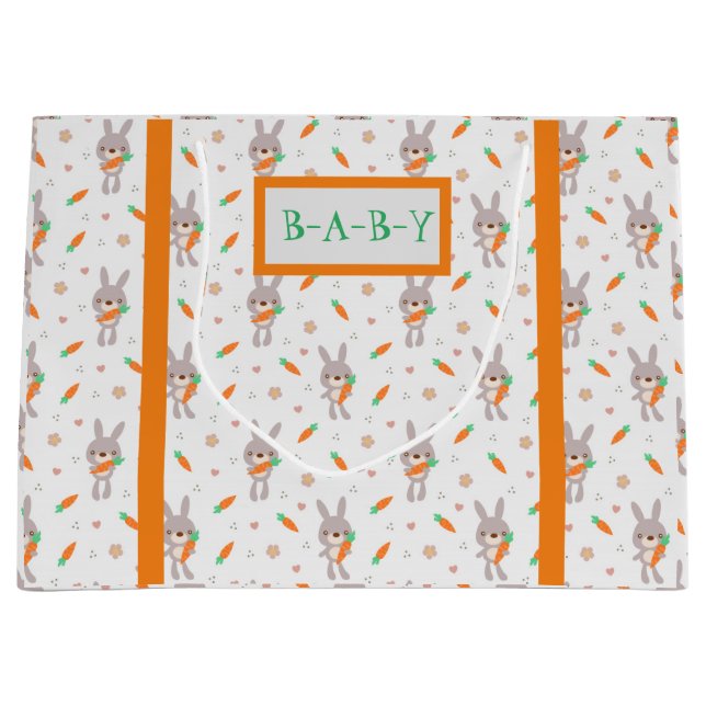 Cute Rabbit Orange Boy Girl (Framsidan)