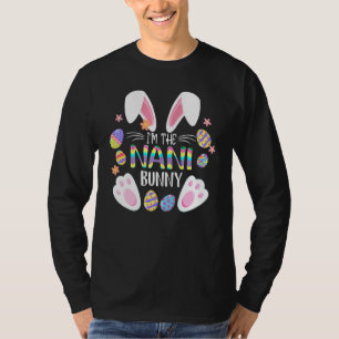 Cute Rabbit Öron I är Nani Bunny Matching Easte T Shirt