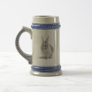 Cute Rabbit Pencil Teckning Sejdel
