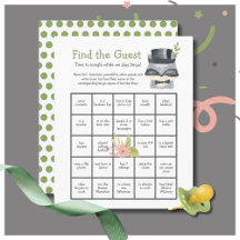 Cute Raccoon Hitta gästbabystölden Bingo Game