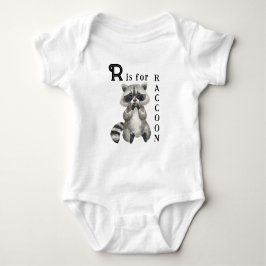 Cute Raccoon Illustration - R är för RACCOON T Shirt