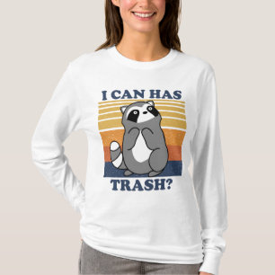 Cute Raccoon, jag kan ha Sopor-nota T Shirt