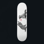 Cute Raccoons med bubbelgum Mini Skateboard Bräda 18,5 Cm<br><div class="desc">Den här designen kan vara en personlig genom att välja anpassningsalternativet för att lägga till text eller göra andra ändringar. Om den här produkten har möjlighet att överföra designen till en annan artikel ska du vid behov justera designen så att den passar. Kontakta mig på colorflowcreations@gmail.com om du vill ha...</div>