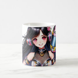 Cute Racer Girl's design Kaffemugg