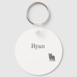 Cute Racoon Keychain Nyckelring