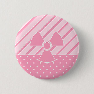 Cute Radioactive Pink Badge Knapp