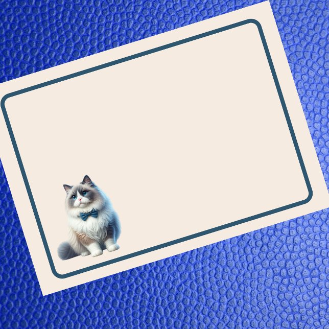 Cute Ragdoll Cat Post-it Block (Skapare uppladdad)