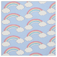 Cute Rainbow anpassningsbar färg tyg