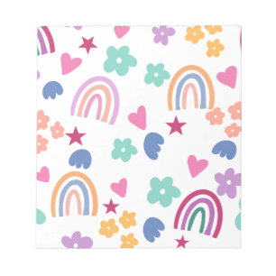Cute Rainbow Anteckningsblock